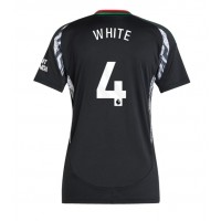 Arsenal Ben White #4 Vieraspaita Naiset 2024-25 Lyhythihainen